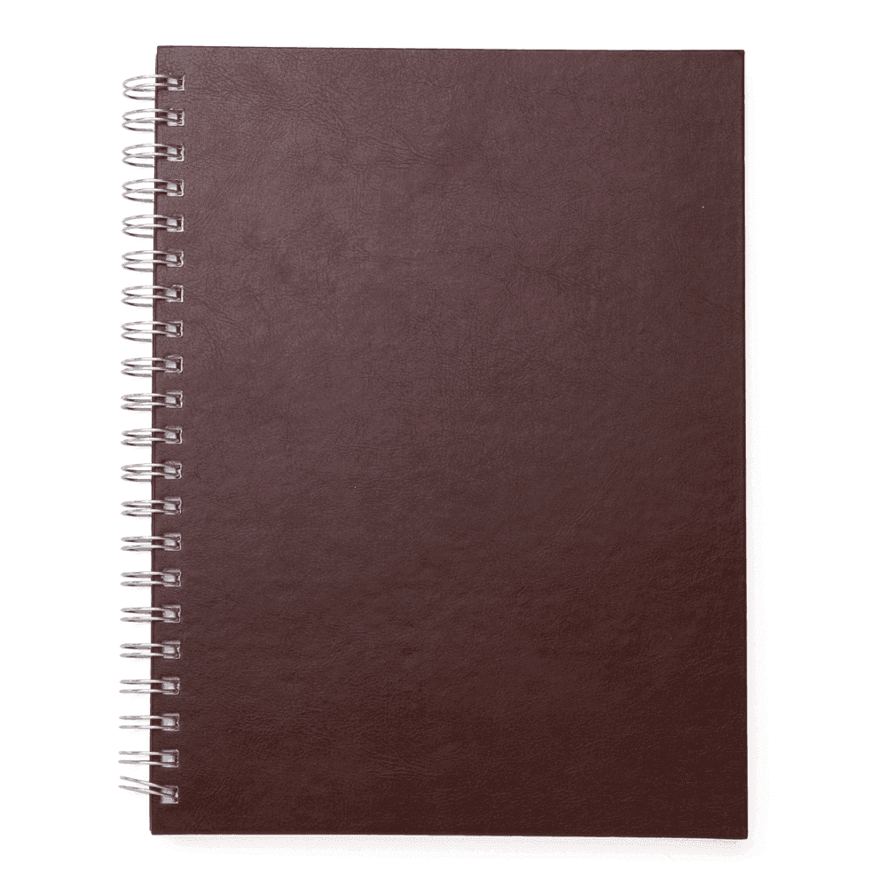 Caderno com Capa De Couro Sintético 21 x 28 Cm 13603 Personalizado
