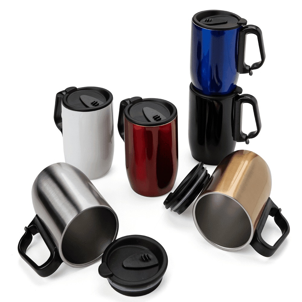 Caneca Inox Parede Dupla 350ml 18624 Personalizada
