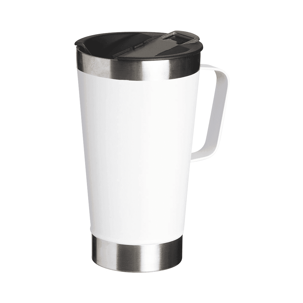 Caneca Térmica Inox Com Abridor 500Ml 04082 Personalizada