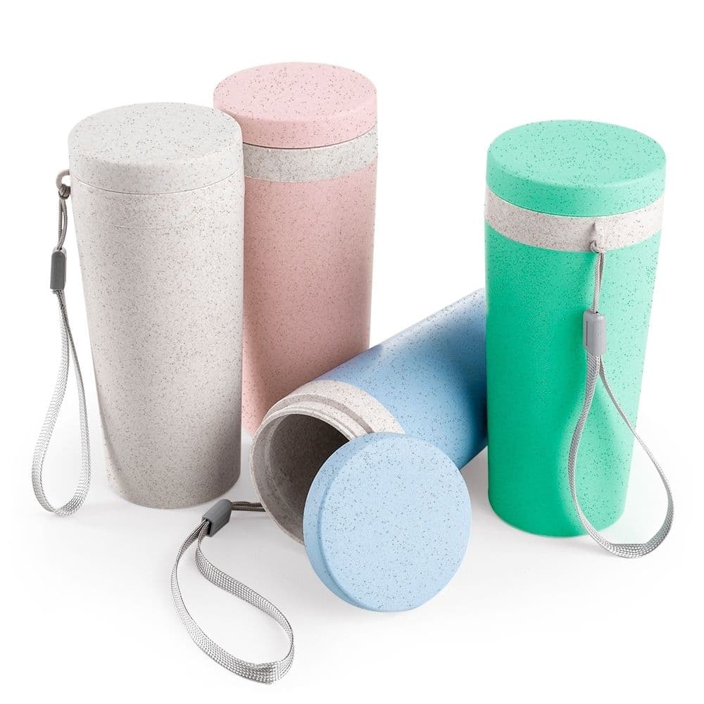 Copo Fibra De Bambu 350ml 03006B Personalizado