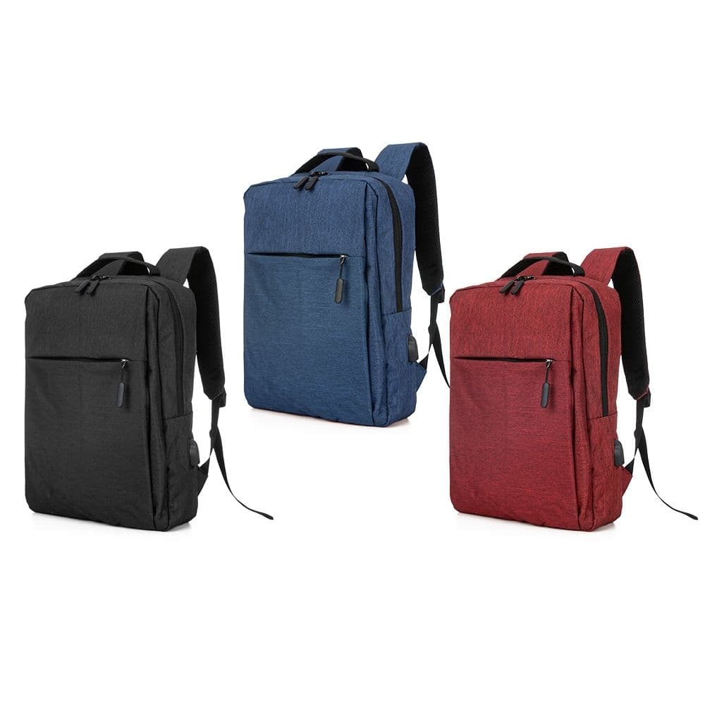 Mochila de Nylon USB 21L 01320 Personalizada