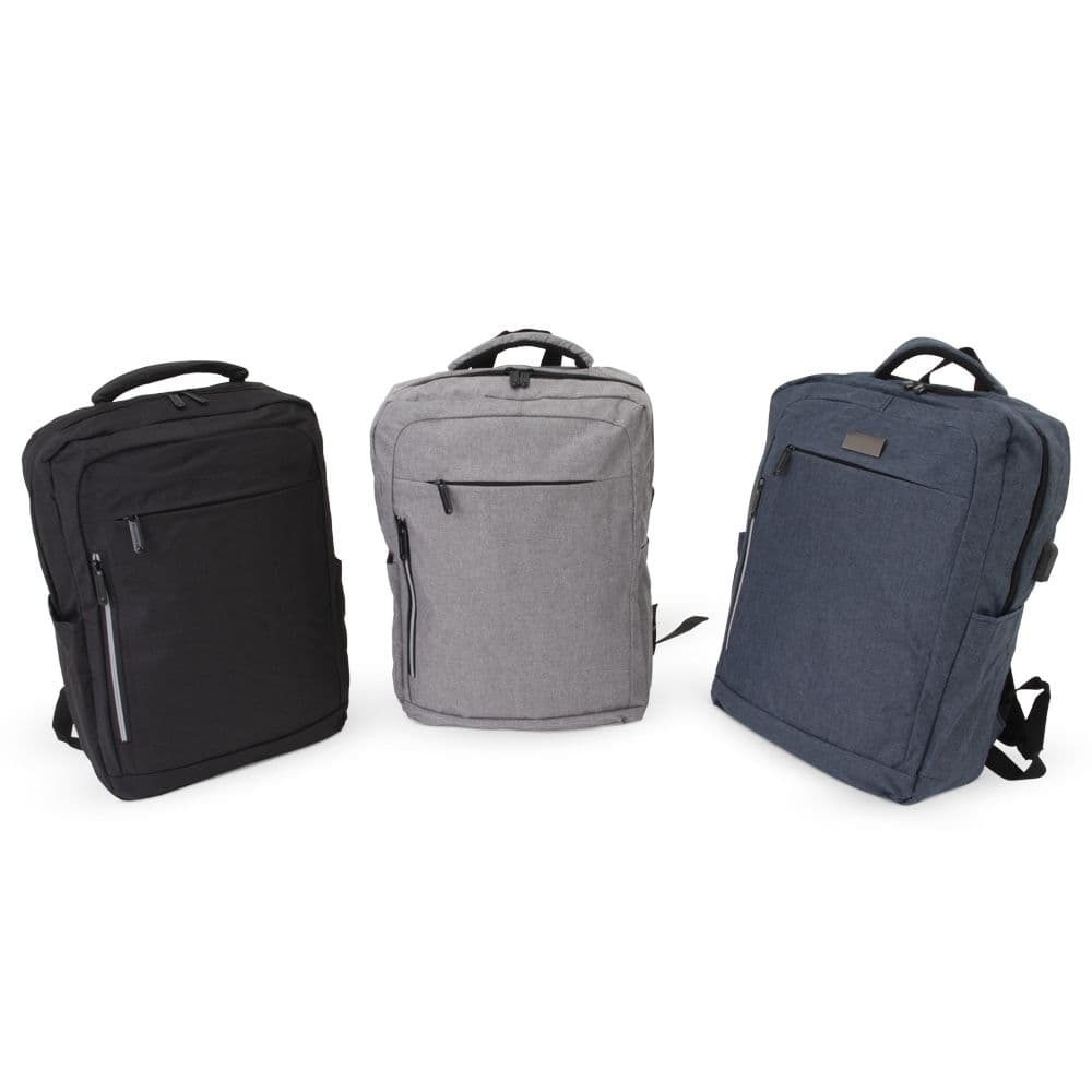 Mochila de Nylon USB 20 Litros 09761 Personalizada