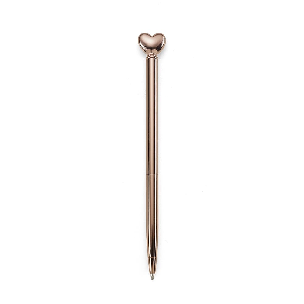 Caneta Metal Coração 14553 Personalizada