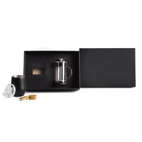Kit Prensa Francesa E Copo Térmico - 2 Peças KT-90310