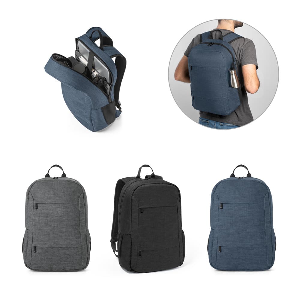 BUSINESS. Mochila Para Notebook Portátil Em 300D Poliéster Reciclado (100% Rpet) 15'6" 92098