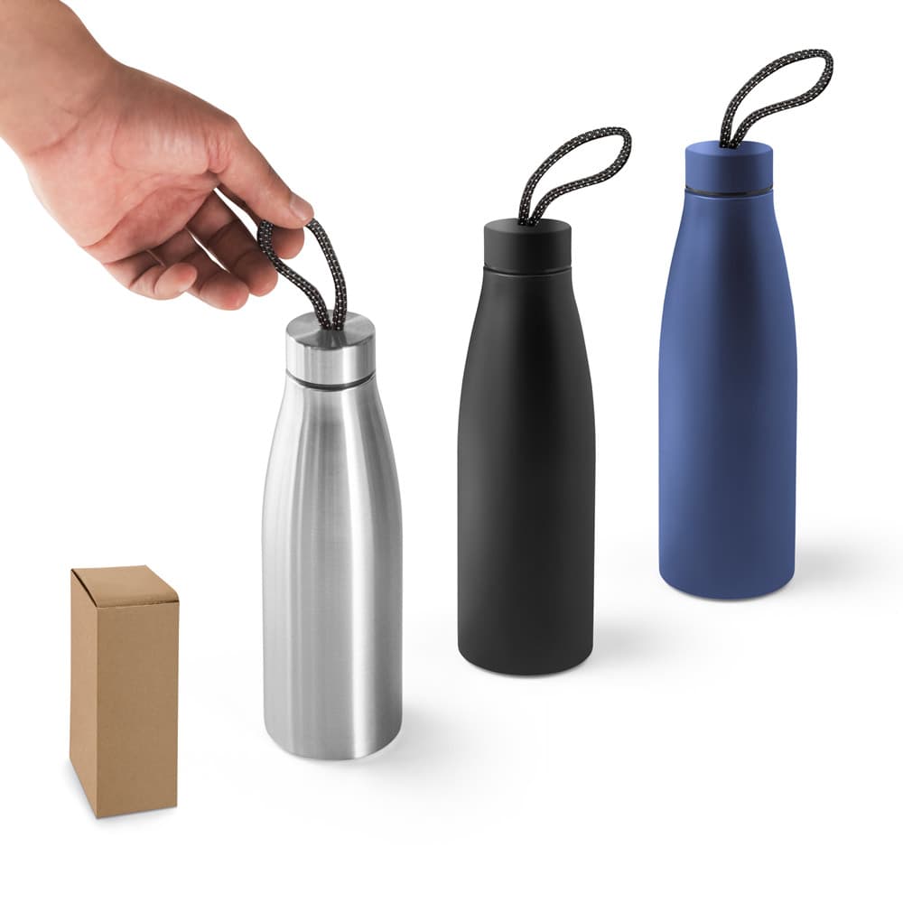 MORGAN. Squeeze em Inox Reciclado com Alça 710ml 94271
