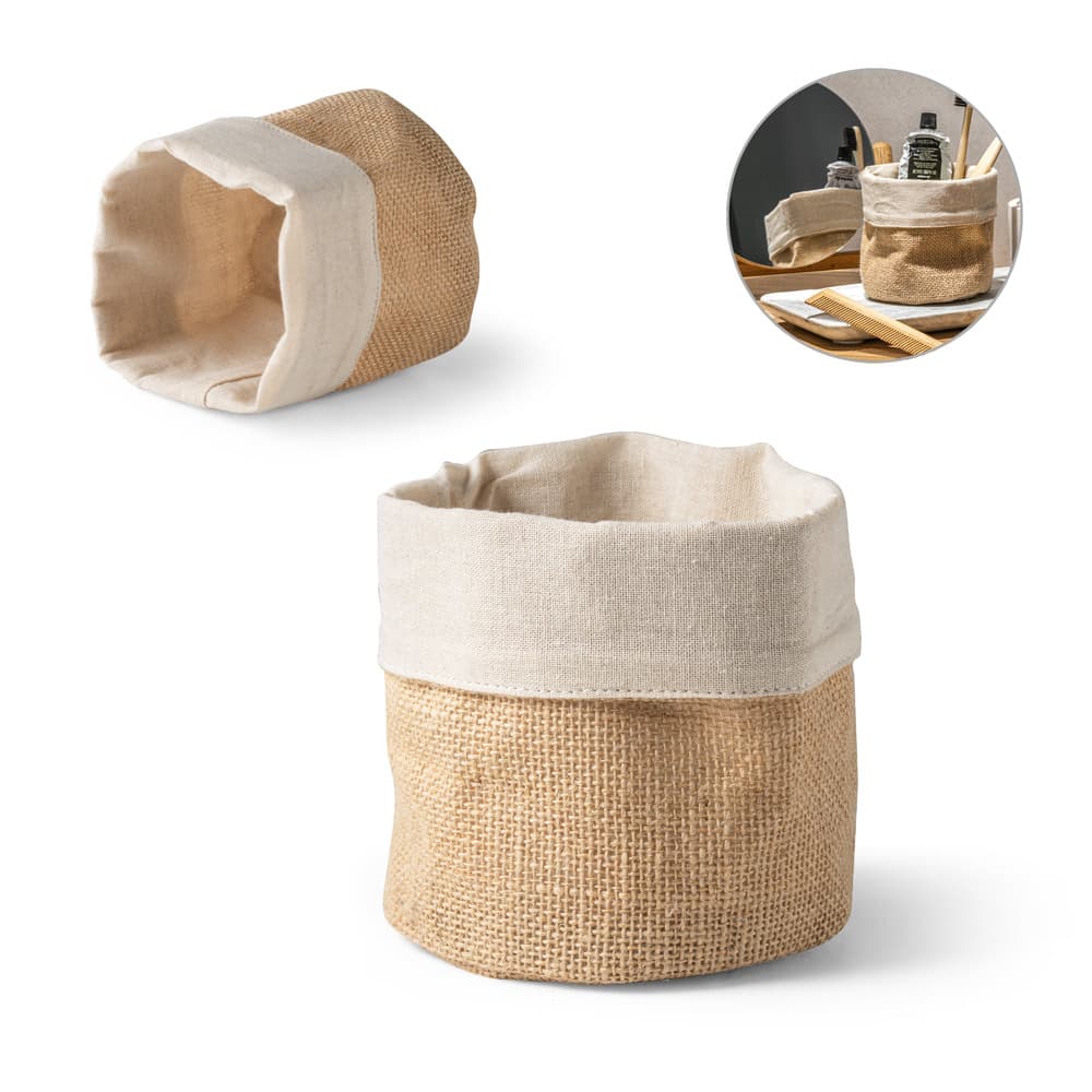 DUCASSE. Sacola Em Juta E Algodão (260G/M²) 94574