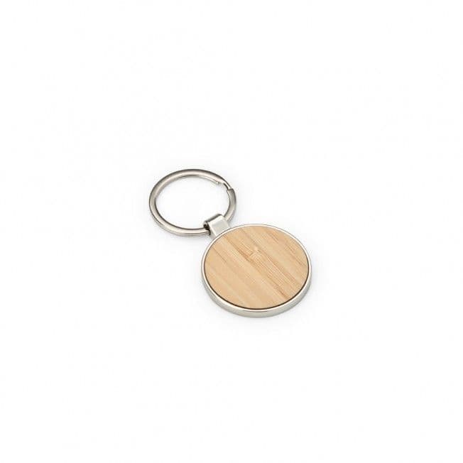 Chaveiro Metal e Bambu 02480