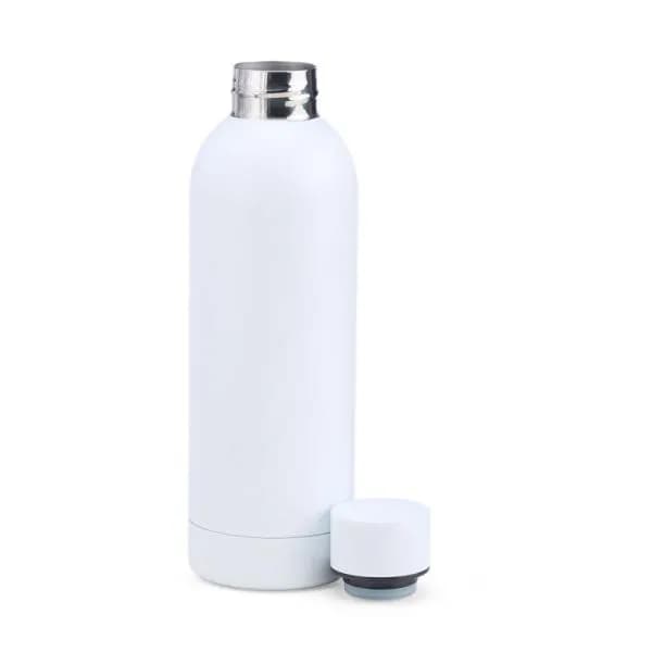 Kit Garrafa E Caneca - Branco - 2 Pçs KT-90360