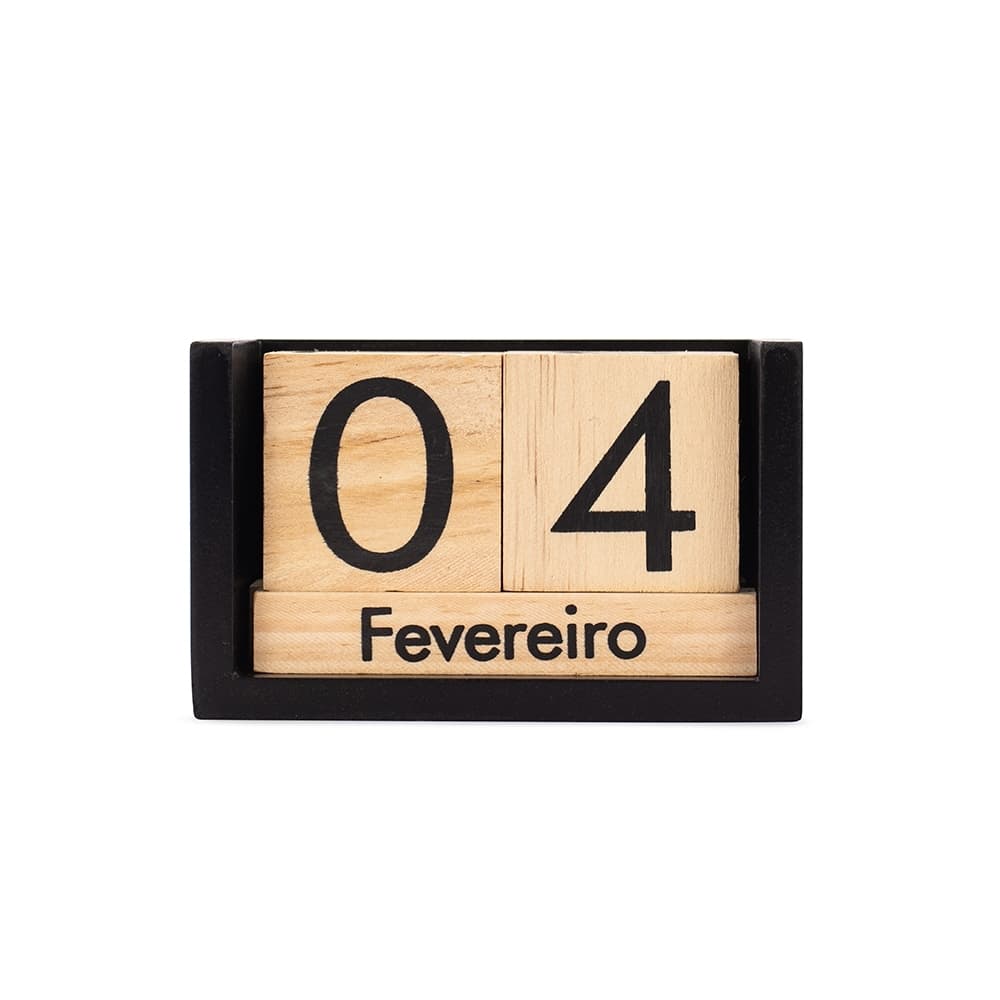 Calendário Permanente Madeira 15251