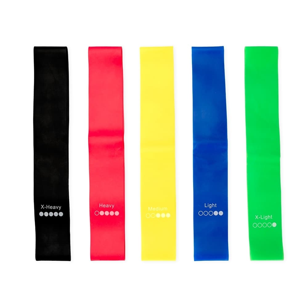 Kit Faixas De Yoga 5 Peças 08220