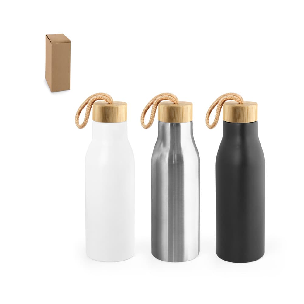 TOOMEY. Squeeze em Aço Inox e Bambu 570ml 94379
