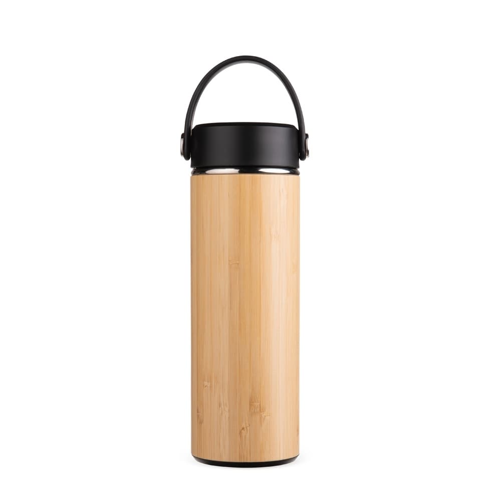 Garrafa Térmica Bambu 400Ml 19156