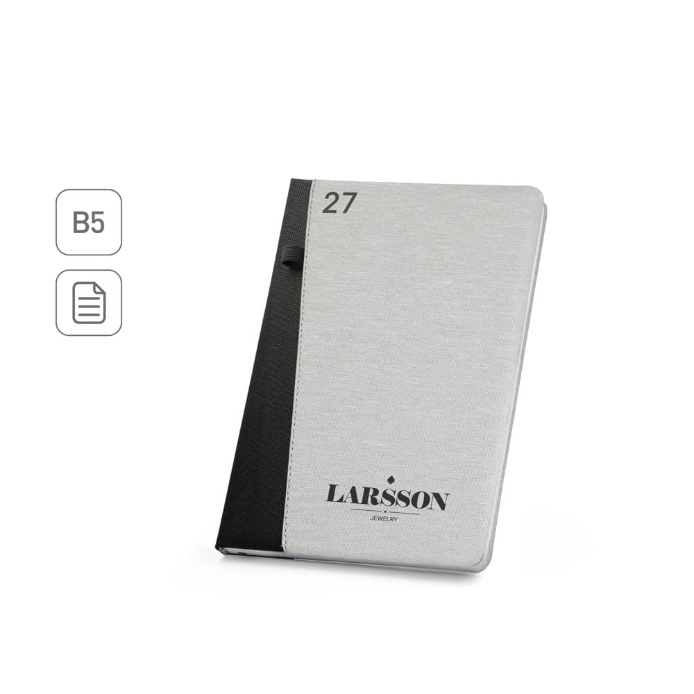 LARSSON. Agenda B5 em PET reciclado (100% rPET) 66207